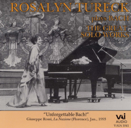Rosalyn Tureck plays Bach: The Great Solo Works, Vol.1 (CD)