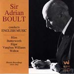 Sir Adrian Boult conducts English Music (CD)