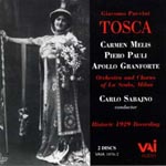 TOSCA Melis, Pauli, Granforte (La Scala 1929) (CD)