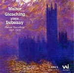 Walter Gieseking plays Debussy (1927-1939) (CD)