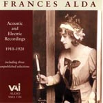 Frances Alda - Acoustic and Electric Recordings (1910-1928) (CD)