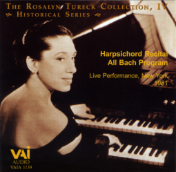 Rosalyn Tureck: Bach Harpsichord Recital (1981) (CD)