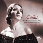 Maria Callas: Los Angeles Concert (1958) (CD)