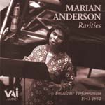 Marian Anderson: Rarities (Broadcast Performances, 1943-1952) (CD)