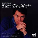 Presenting Pietro de Maria (2001) (CD)