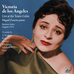 Victoria de los Angeles: Live at the Teatro Colón (1972) (CD)