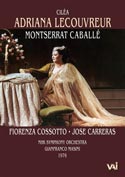 ADRIANA LECOUVREUR Caballe, Cossotto, Carreras (NHK 1976) (DVD)