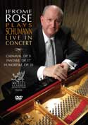Jerome Rose Plays Schumann: Live in Concert (DVD)