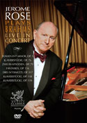 Jerome Rose Plays Brahms: Live in Concert (DVD)