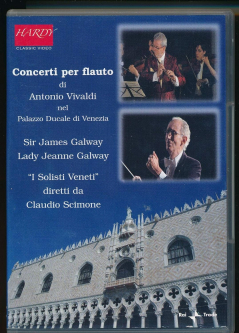 Galway; Scimone - Vivaldi: Concerti for Flute (DVD)