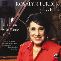 Rosalyn Tureck plays Bach: The Great Solo Works, Vol.2  (CD)