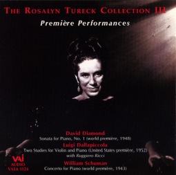 Rosalyn Tureck: Premiere Performances (CD)
