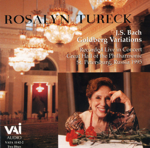 Rosalyn Tureck - Bach: Goldberg Variations (Russia 1995) (CD