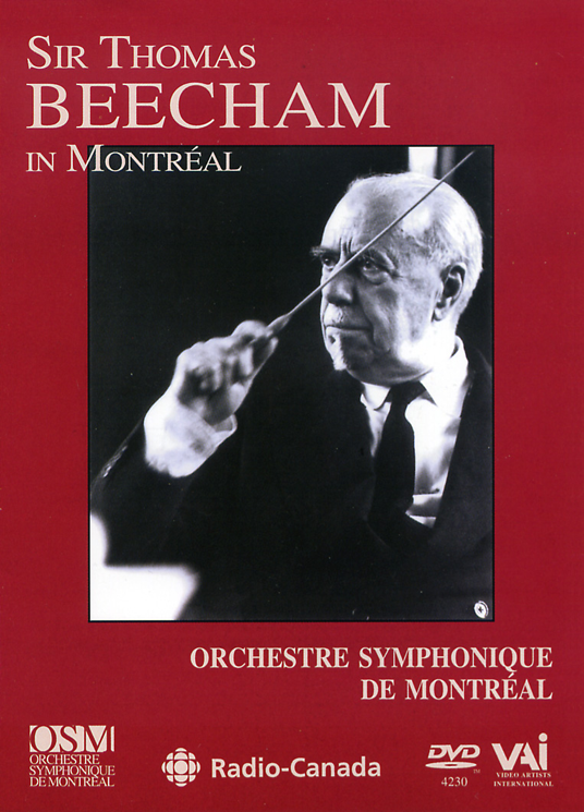 その他 Sir Thomas Beecham in Montreal [DVD] Beecham in Montréal (1956) - Handel, Mozart (DVD): VAIMUSIC.COM