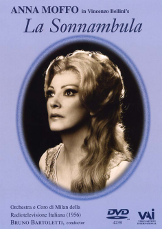 LA SONNAMBULA Moffo, Clabassi; Bartoletti (1956) (DVD)