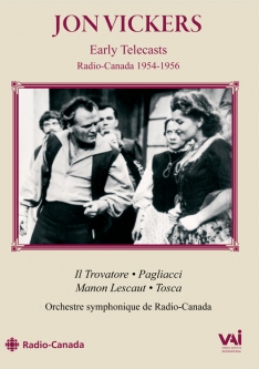 Jon Vickers: Early Telecasts, Radio-Canada 1954-1956 (DVD)