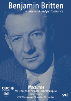 Britten: In Rehearsal & Performance, with Peter Pears (DVD)