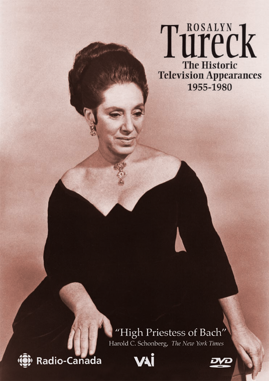 Rosalyn Tureck - Television Appearances 1955-1980 (DVD): VAIMUSIC.COM