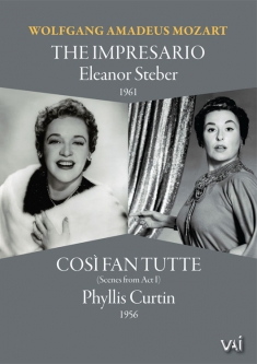 COSI FAN TUTTE Scenes: Curtin; THE IMPRESARIO Steber (DVD)