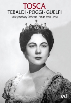 TOSCA Tebaldi, Poggi, Guelfi (NHK 1961) (DVD)