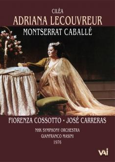 ADRIANA LECOUVREUR Caballe, Cossotto, Carreras (NHK 1976) (DVD)
