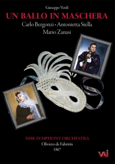UN BALLO IN MASCHERA Bergonzi, Stella, Zanasi (NHK 1967) (DVD)