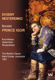 PRINCE IGOR Nesterenko, Kurovskaya; Bolshoi (1981) (DVD)