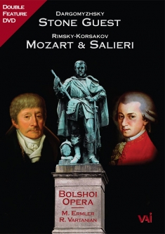 THE STONE GUEST + MOZART & SALIERI (Bolshoi 1981) (DVD)