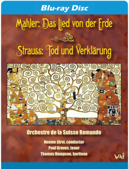 Mahler: Das Lied von der Erde; Strauss - Järvi, OSR; Groves, Hampson (Blu-ray)