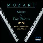 Earl Wild & Zaidee Parkinson - Mozart's Music for Two Pianos (CD)