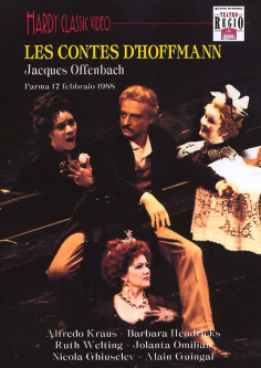 LES CONTES D'HOFFMANN Kraus, Welting, Hendricks (DVD)