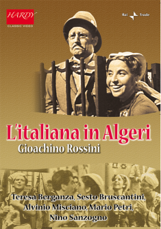 L'ITALIANA IN ALGERI Berganza, Bruscantini (1957) (DVD)