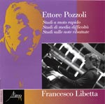 Ettore Pozzoli: Studies - Francesco Libetta (CD)